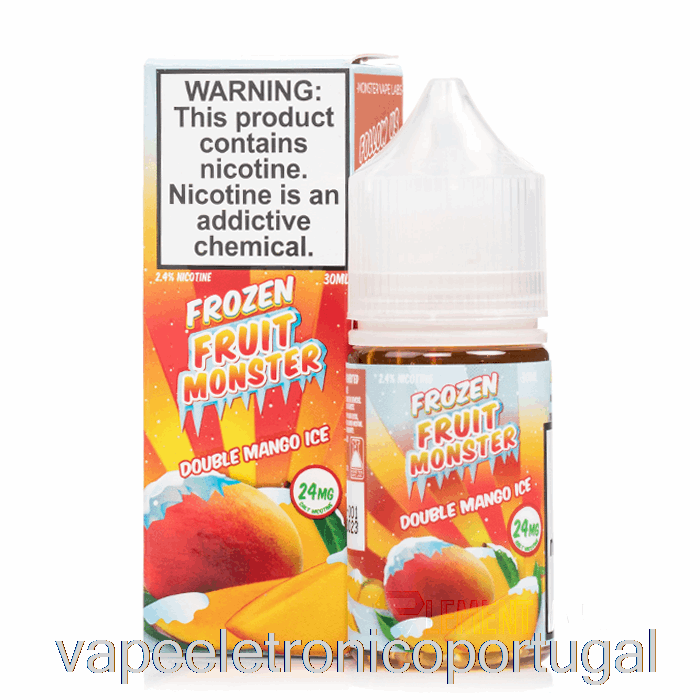 Vape Eletrônico Ice Manga Dupla - Sais Monstros De Frutas Congeladas - 30ml 24mg